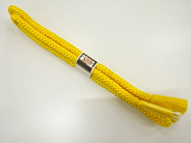 JAPANESE KIMONO / UNUSED HAND-TIED OBIJIME